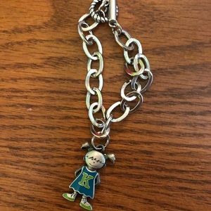 K charm bracelet